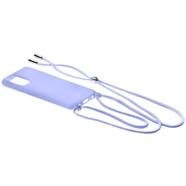 Бампер Bingo Lanyard для Samsung Galaxy A32 (фиолетовый)