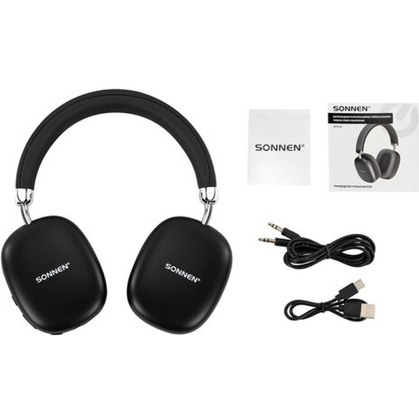 Наушники Sonnen HP-B12B (черный)