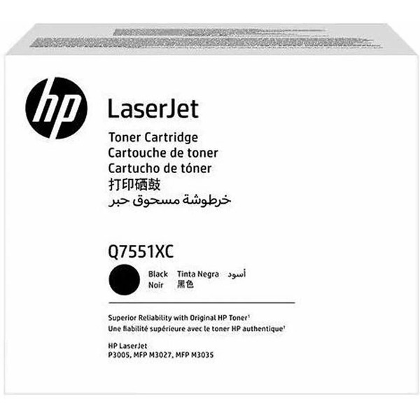 Картридж лазерный HP Q7551XC (черный)