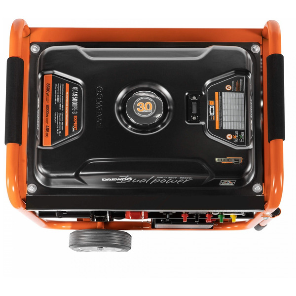 Бензиновый генератор Daewoo Power GDA 9500DPE-3