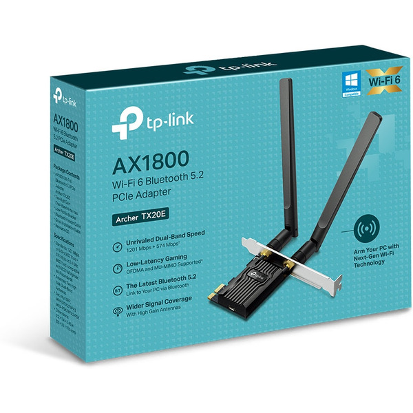 Wi-Fi/Bluetooth адаптер TP-Link Archer TX20E