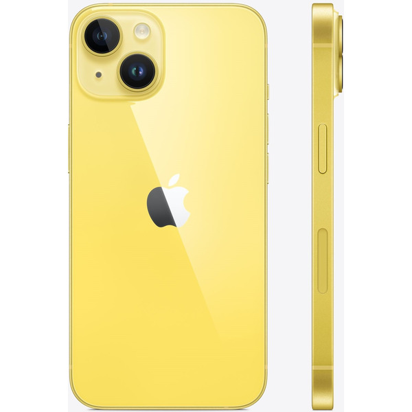 Смартфон Apple iPhone 14 128Gb SIM+eSIM восстановленный Rostock Грейд A (желтый)