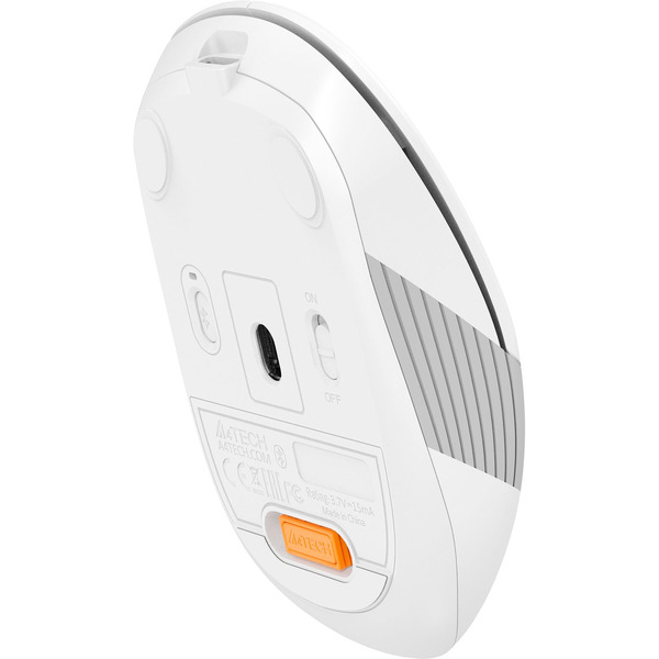 Мышь A4Tech Fstyler FB10CS (серый/белый)