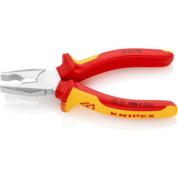 Плоскогубцы комбинированные KNIPEX 03 06 160