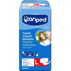 Подгузники для взрослых Canped 7шт размер L (100-150 см)