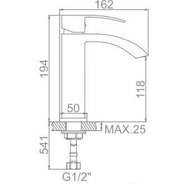 Смеситель Ledeme L1055-15