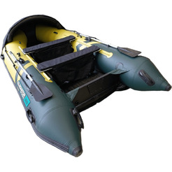 Лодка Gladiator E380PRO BSM5034 (желтый/темно-зеленый)