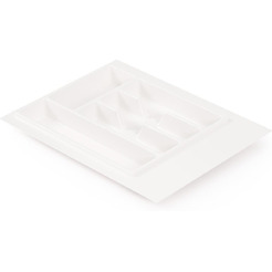 Лоток для столовых приборов Альтернатива М8534 (белый)