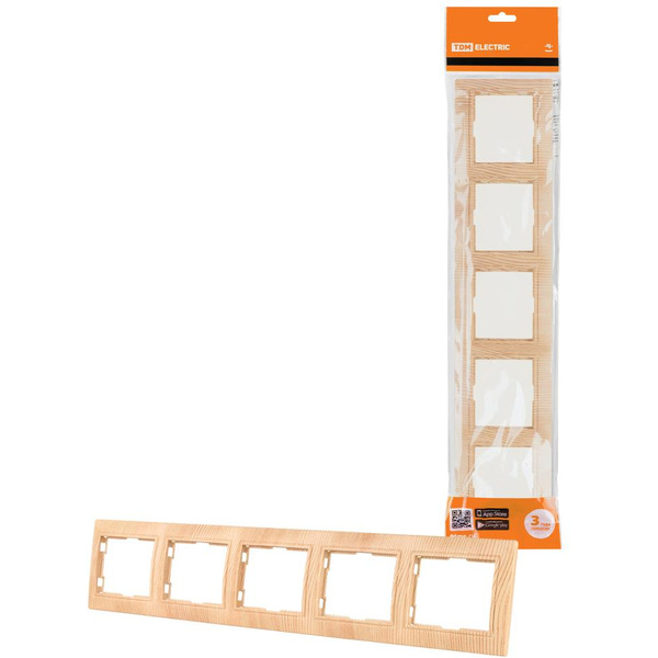 Рамка TDM Electric Таймыр ЭКО SQ1814-0232 (сосна)