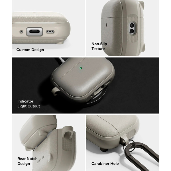 Чехол Ringke Onyx Magnetic для AirPods Pro 3 WARM GRAY