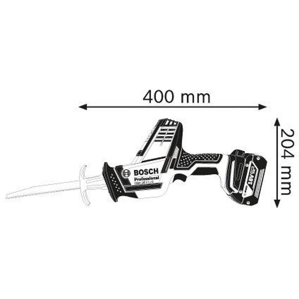 Сабельная пила Bosch GSA 18 V-LI C Professional (0.601.6A5.002)
