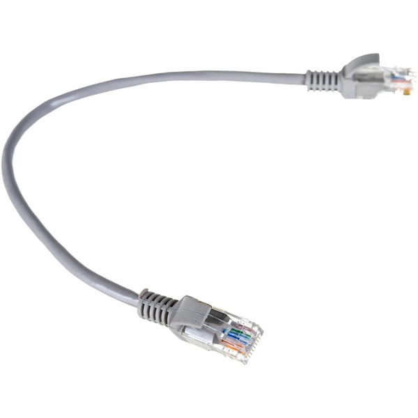 Кабель ExeGate UTP-RJ45-RJ45-5e-0.3M-GY 0.3 м (серый)