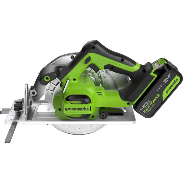 Циркулярная пила Greenworks GD24CS 1500907CUB