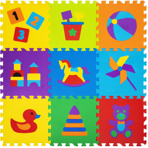 Коврик-пазл напольный ЮНЛАНДИЯ Игрушки 646668