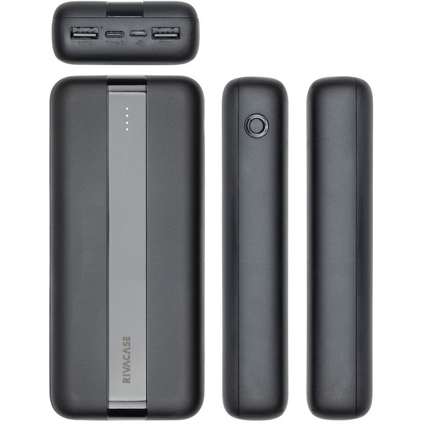 Внешний аккумулятор RIVACASE VA2081 (20000 мАч) Black