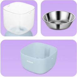 Умная кормушка-фонтанчик для животных Kitfort КТ-6563