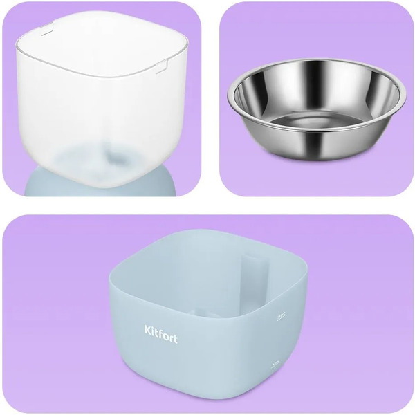 Умная кормушка-фонтанчик для животных Kitfort КТ-6563