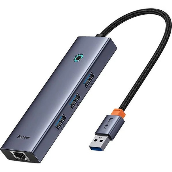 USB-хаб Baseus Flite Series 4-Port USB-A Hub B0005280A813-01