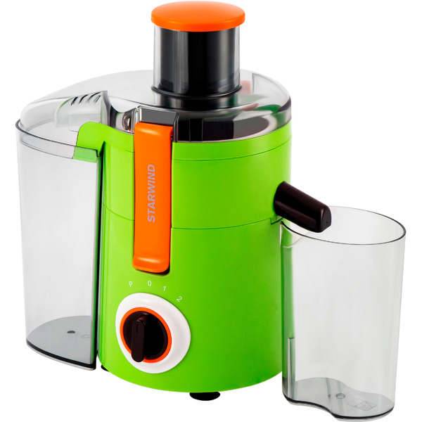 Соковыжималка центробежная Starwind SJ2236 зеленый/белый