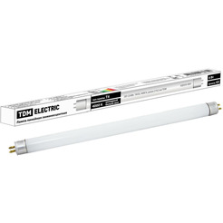 Лампа люминесцентная линейная двухцокольная TDM ЛЛ-12/6Вт, T4/G5, 4000 К, длина 219,2мм SQ0355-0001