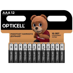AAA LR03 BP12 Basic Элемент питания OPTICELL