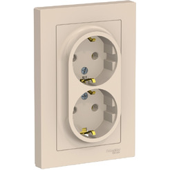 Розетка Systeme Electric AtlasDesign ATN000224