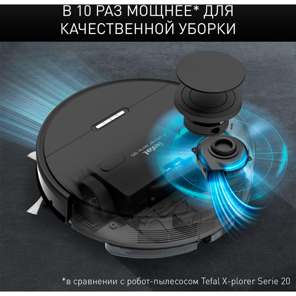 Робот-пылесос TEFAL X-PLORER SERIE 95 ANIMAL RG7975WH