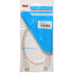 Кабель BURO USB2.0-AM-AF-0.75M