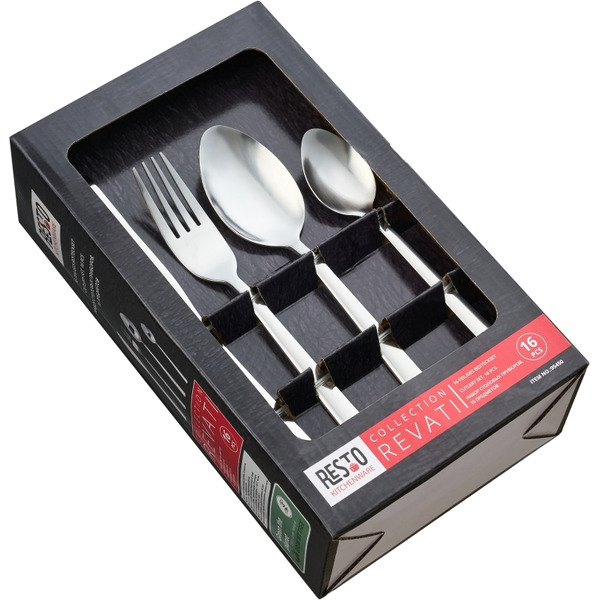 Набор столовых приборов RESTO 95450 (16 предметов)