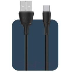 Кабель Celebrat FLY-2 Type-C (1 м, черный)