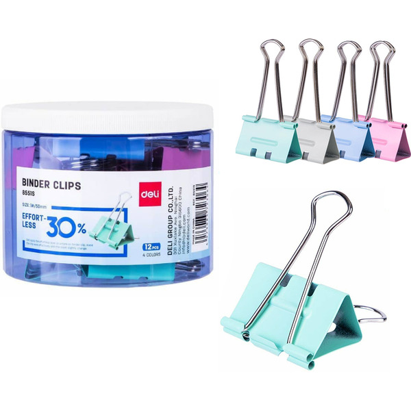 Зажим для бумаг Deli E8551A