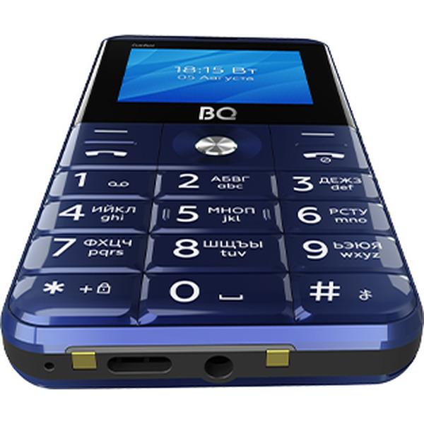 Мобильный телефон BQ 2006 Comfort (синий/черный)