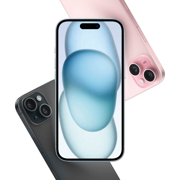 Смартфон Apple iPhone 15 256GB Black (MTP63HN/A)