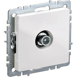 Розетка телевизионная IEK Brite РТВ10-0-БрБ