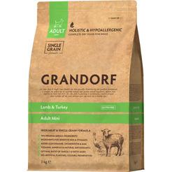 Сухой корм для собак Grandorf Dog Mini Breeds Lamb & Turkey (3кг)