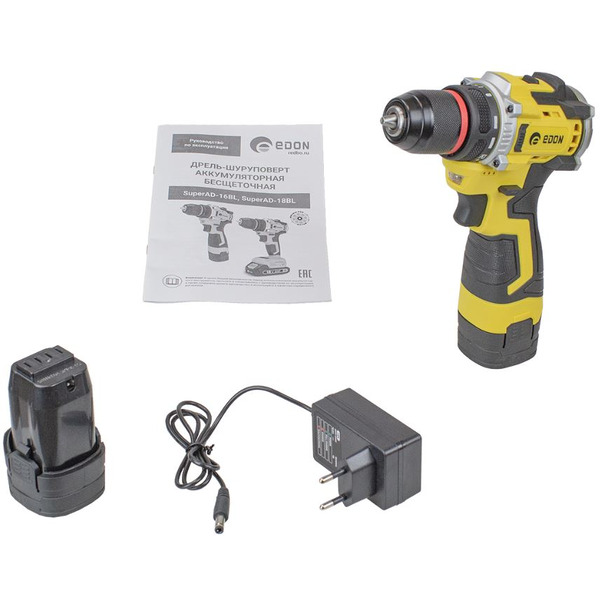Дрель-шуруповерт Edon Super AD-16BL