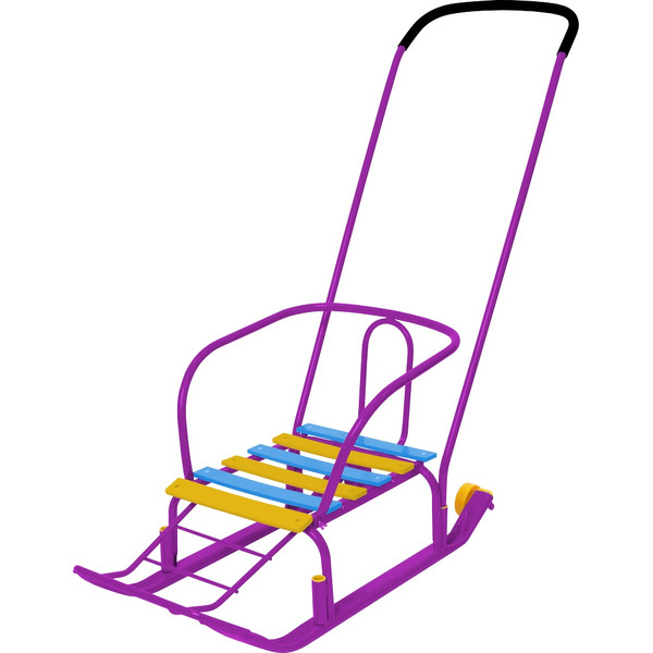 Санки детские Ника Тимка 3 ЮК (сиреневый)
