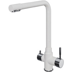 Смеситель Polygran Вега 10072036 Белый Хлопок №36