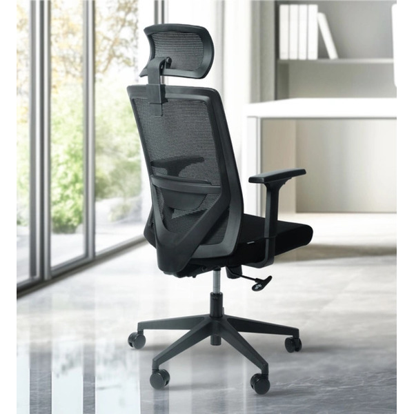 Офисное кресло SPARX FRS-3 Also Black (черный)