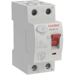 Устройство защитного отключения DKC MDL100-2P2-25-AC