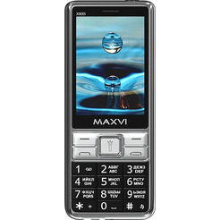 Кнопочный телефон Maxvi X900i (черный)