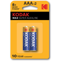 Батарейка щелочная Kodak МАХ LR03-2BL [K3A-2 ] 30952874-RU1