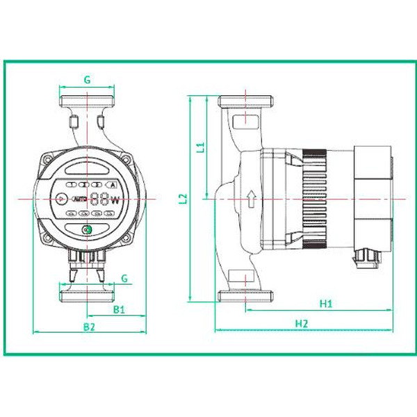 Циркуляционный насос Unipump LPA 32-60