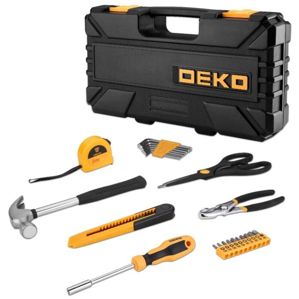Набор инструментов для дома DEKO PRO DKMT62 (065-0213), 62 предмета