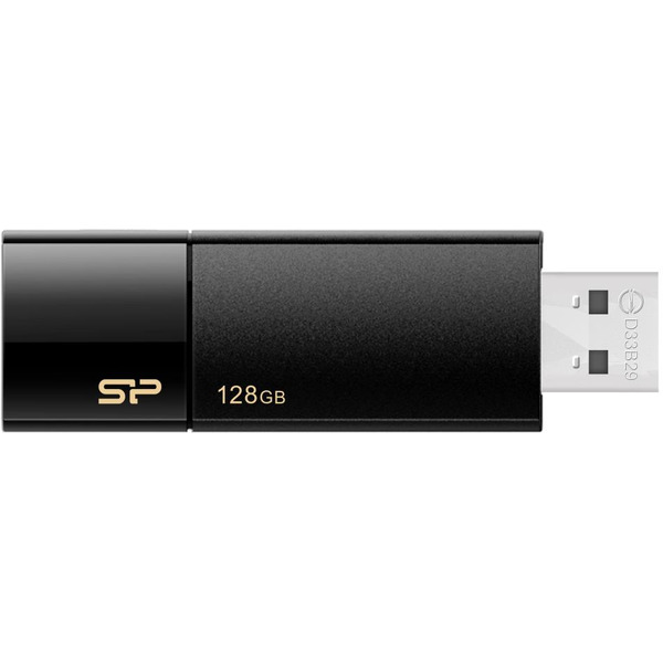 USB Flash Silicon-Power Blaze B05 Black 128GB (SP128GBUF3B05V1K)