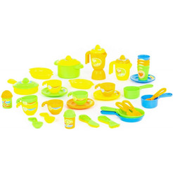 Набор игрушечной посуды Полесье 67906 (50 элементов)