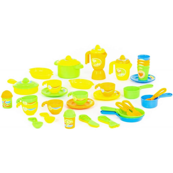 Набор игрушечной посуды Полесье 67906 (50 элементов)