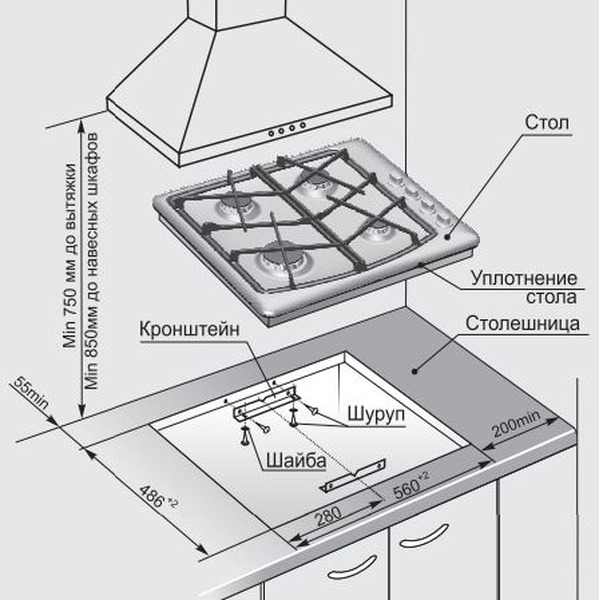Варочная поверхность GEFEST СГ СН 1211 К17