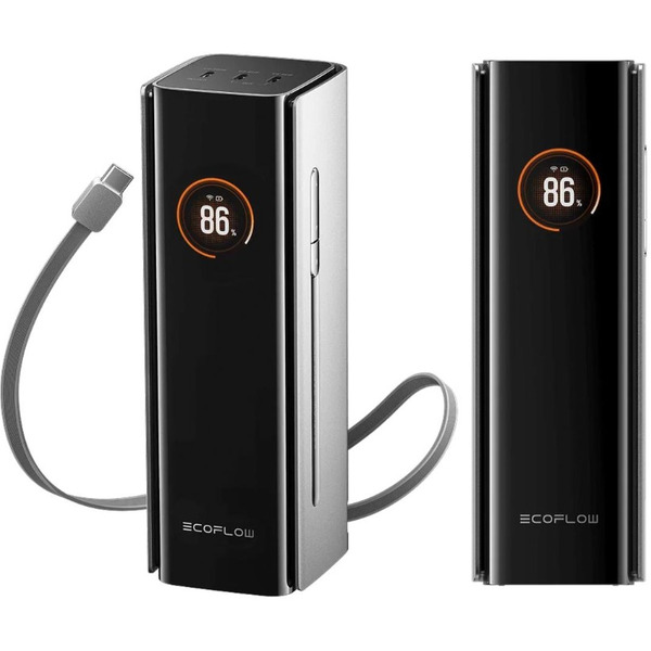 Повербанк ECOFLOW RAPID Pro (27650 мАч, 300 Вт, встроенный кабель 140 Вт)