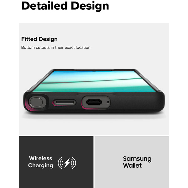 Чехол Ringke ONYX для Samsung Galaxy S25 Ultra CAMO BLACK